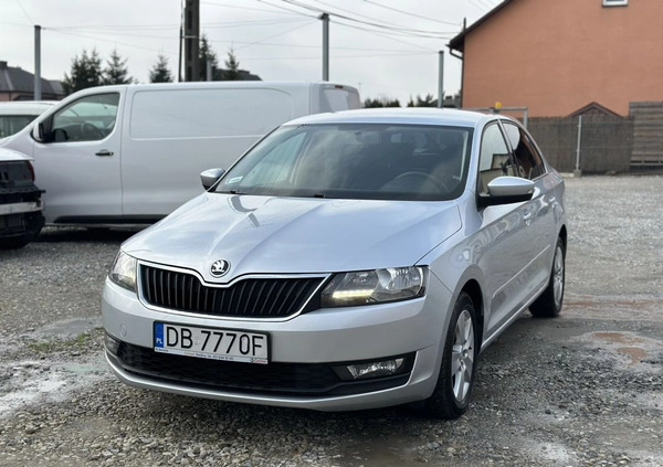 Skoda RAPID cena 22500 przebieg: 126300, rok produkcji 2017 z Chojnice małe 172